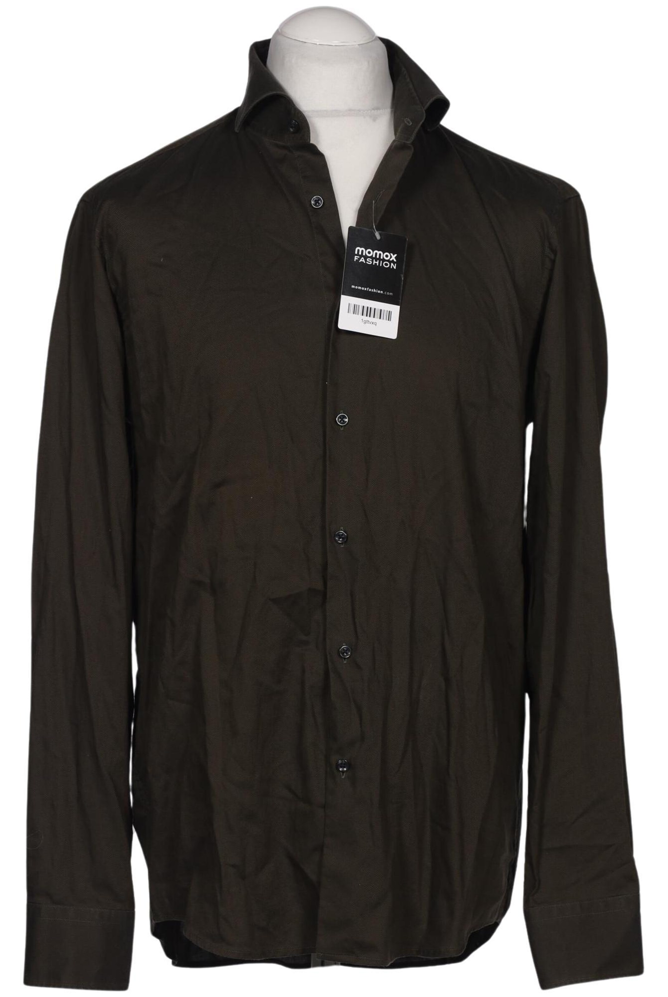 HUGO Button Up Shirt in L in Green: front