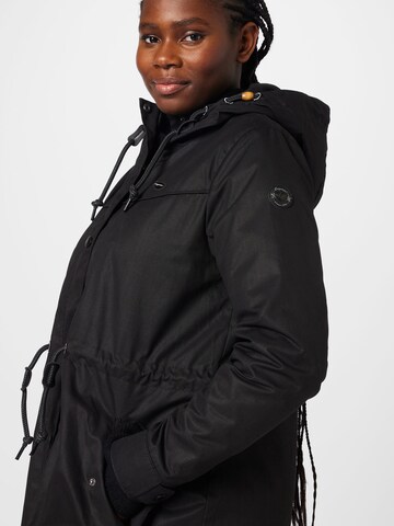 Parka mi-saison 'CANNY' Ragwear Plus en noir