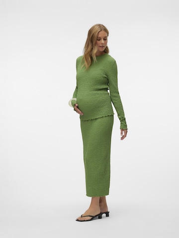 MAMALICIOUS Bluse in Grün