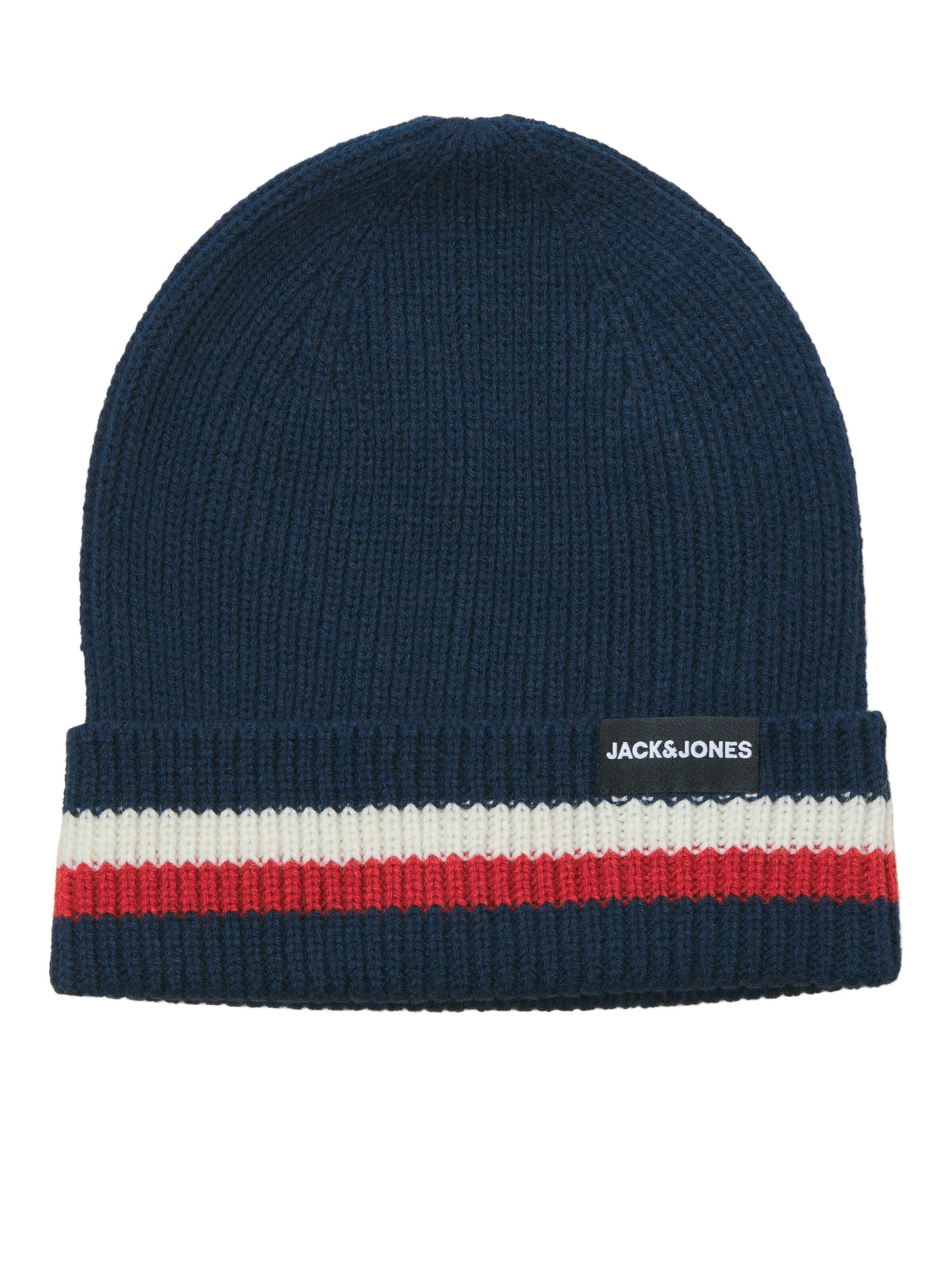 JACK & JONES Čepice 'JACMAKE' – modrá
