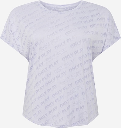 Only Play Curvy T-shirt 'ARA' en lilas / lavande, Vue avec produit