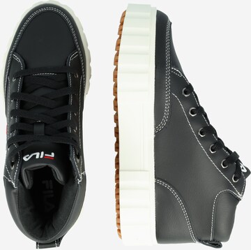 FILA Sneakers hoog in Zwart