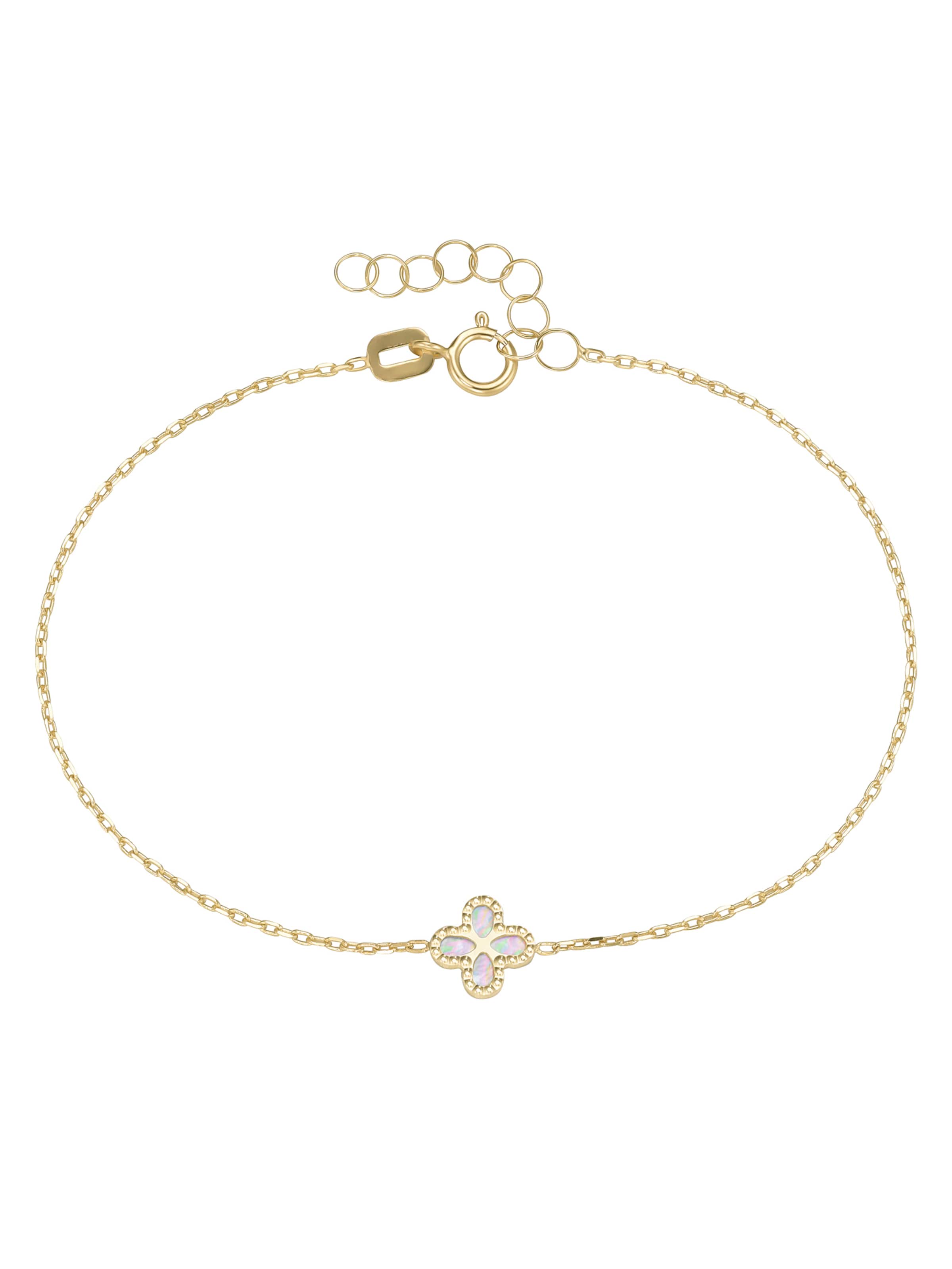 Luigi Merano Bracelet en 18 en blanc, Vue avec produit