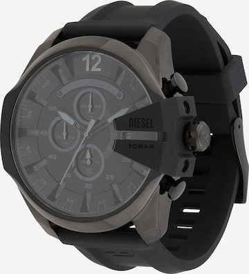 DIESELAnalogni sat 'MEGA CHIEF' - crna boja: prednji dio