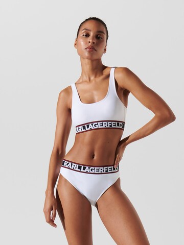 Karl Lagerfeld Bikini bottom in White