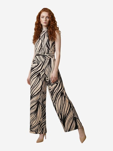 GUESS Jumpsuit 'SL CHARLINE OVERALL W6GK12 K2937' in Bruin: voorkant