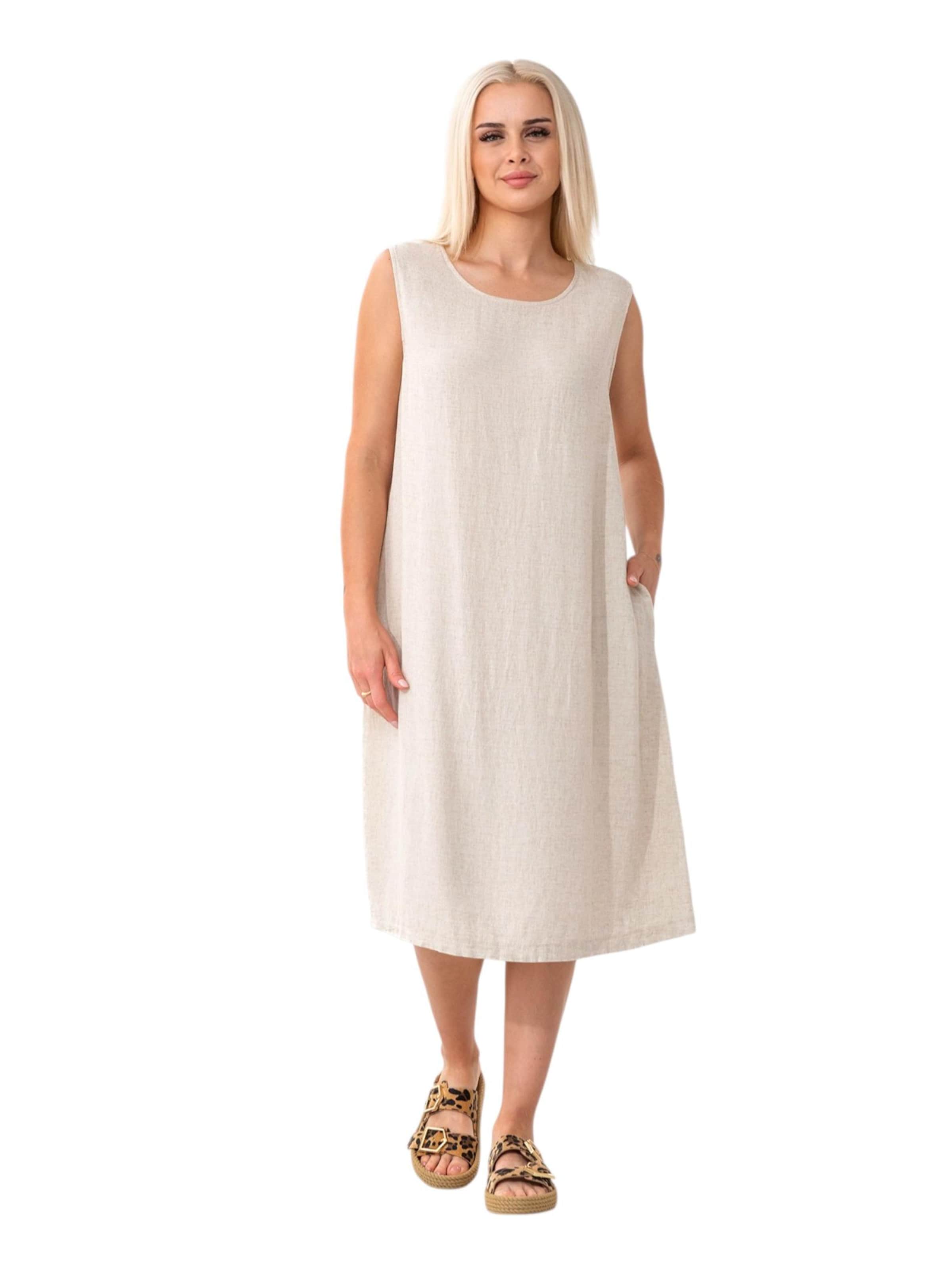 Robe d’été 'ELA' WENOR en beige