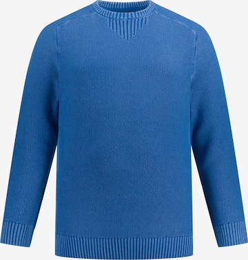 Pull-over JP1880 en bleu : devant