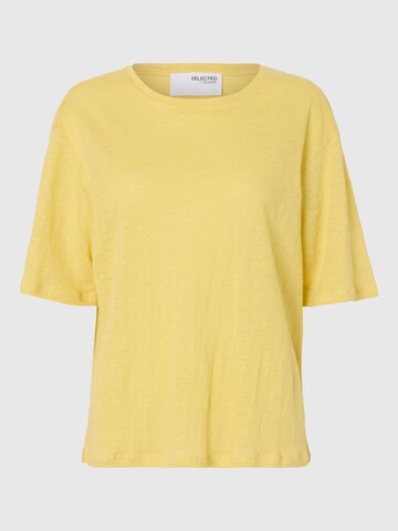 SELECTED FEMME Oversized bluse 'SLFvijla' i gul