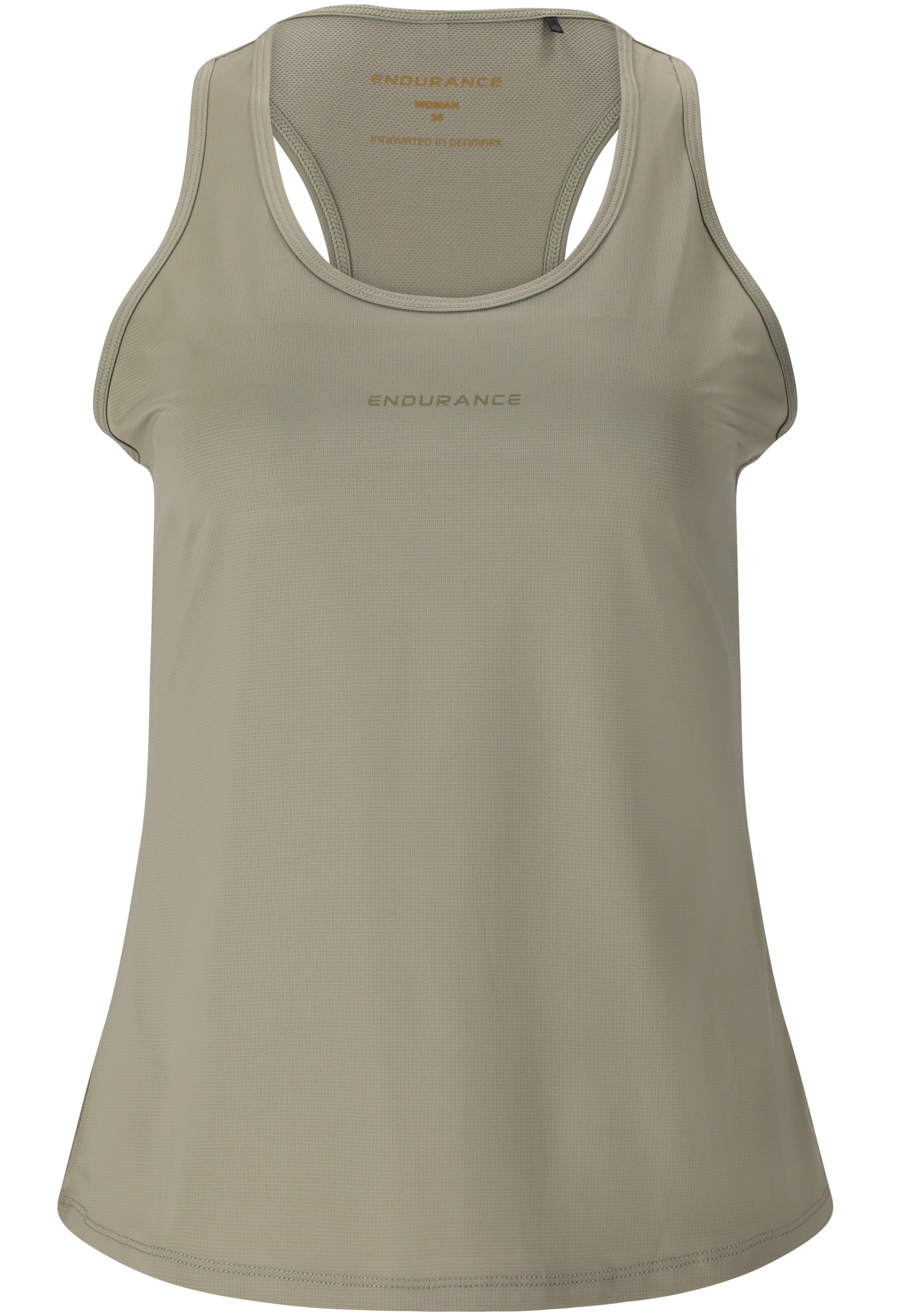 ENDURANCE Sports top 'Nan' in Brown: front