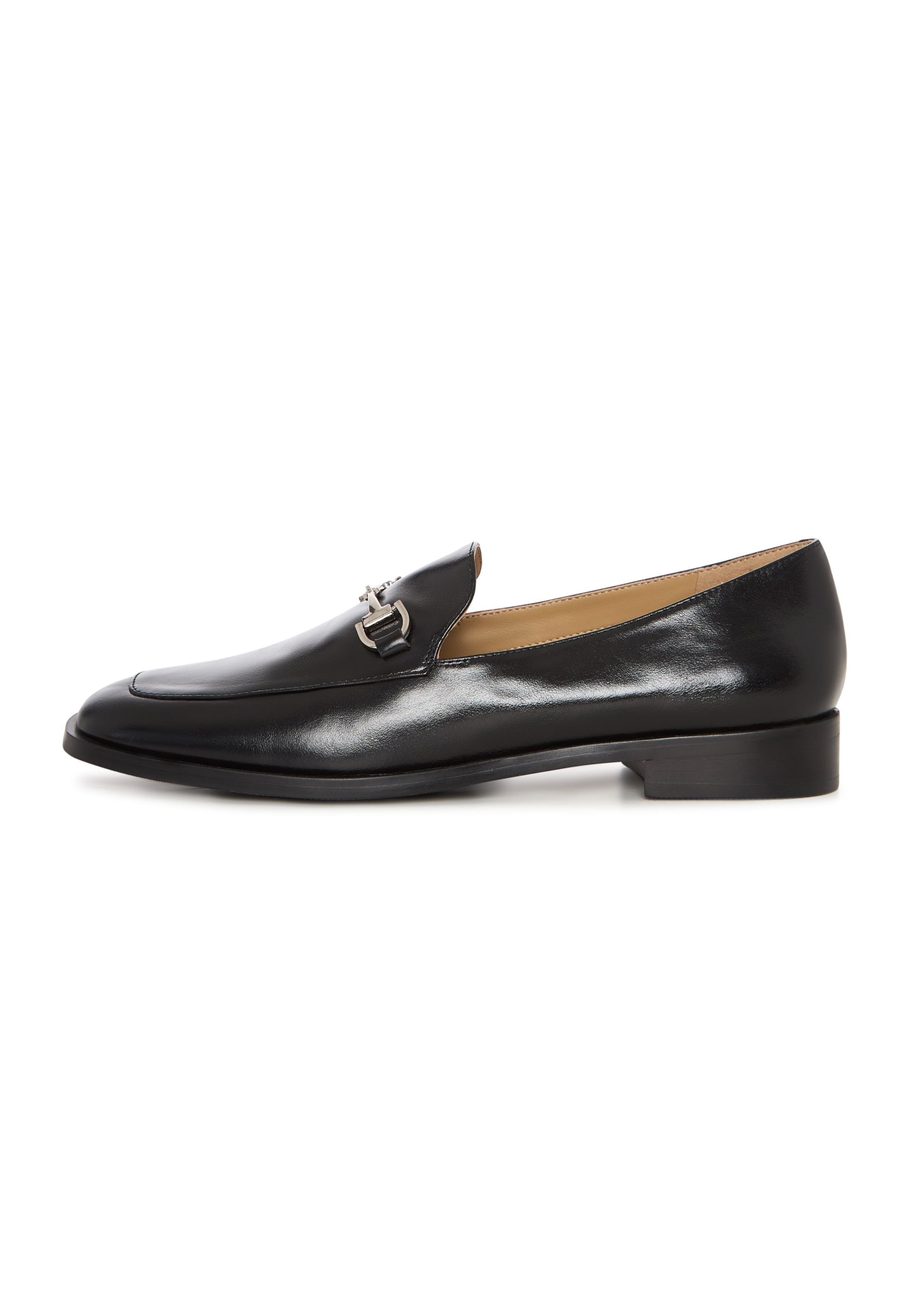 CESARE GASPARI Slip-ons in Black: front