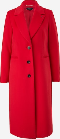 COMMA Between-Seasons Coat in Red: front