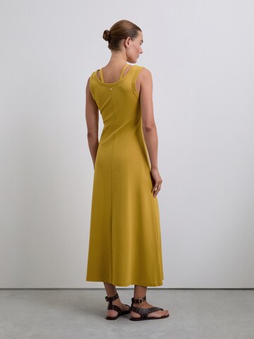 Scalpers Double strap jersey Dress ' ' in Gelb