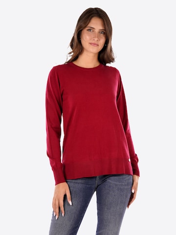 Yes Zee Sweater 'Maglia' in Red