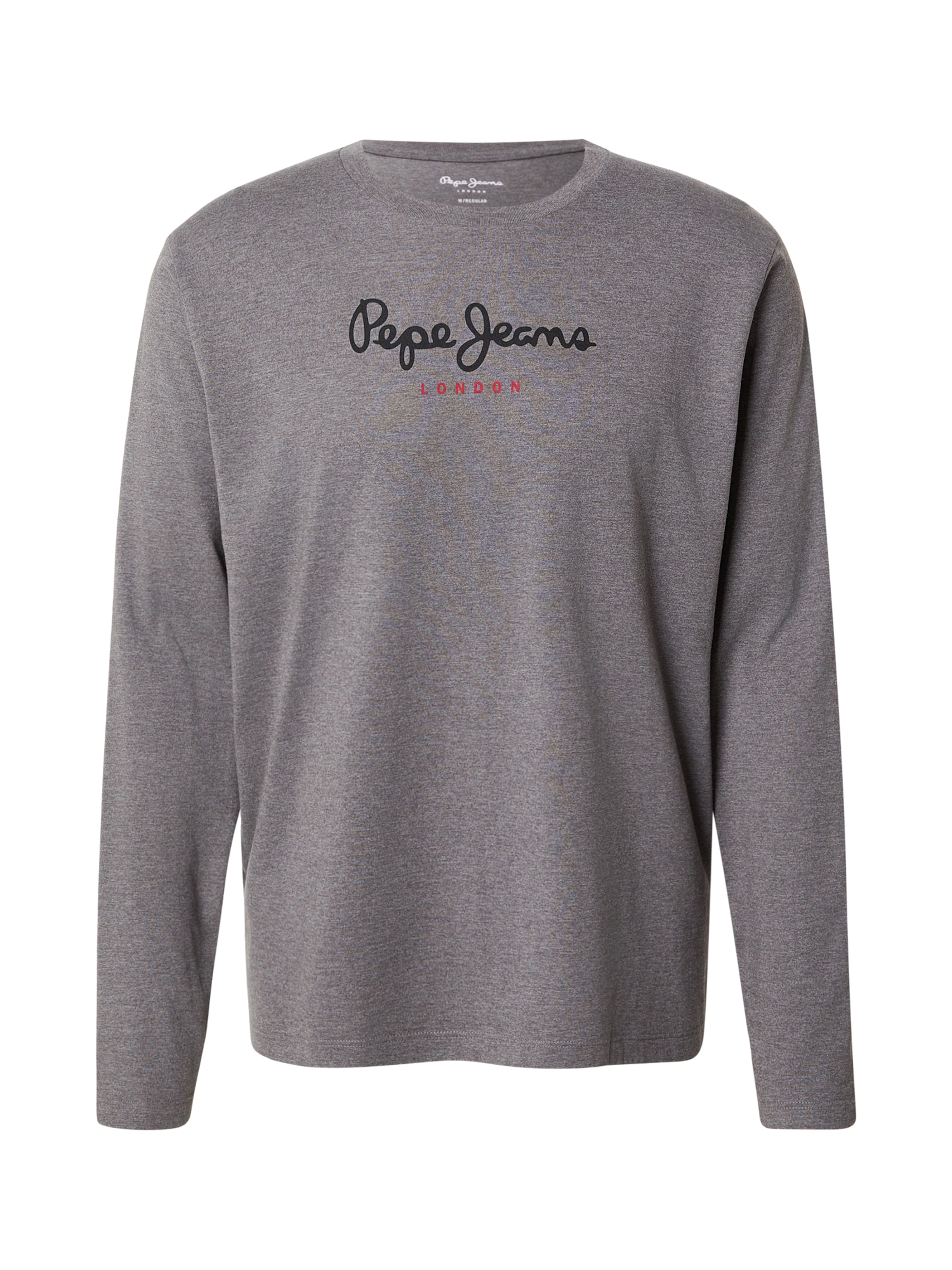 Pepe Jeans T-shirt 'EGGO' i antracit / röd / svart, Produktvy