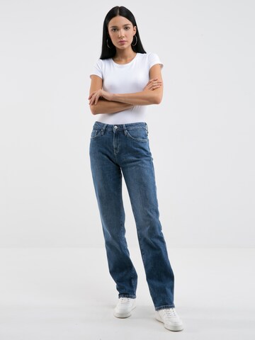 BIG STAR Slimfit Jeans 'Myrra' in Blauw