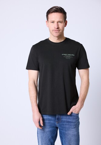 Street One MEN Shirt in Black: front