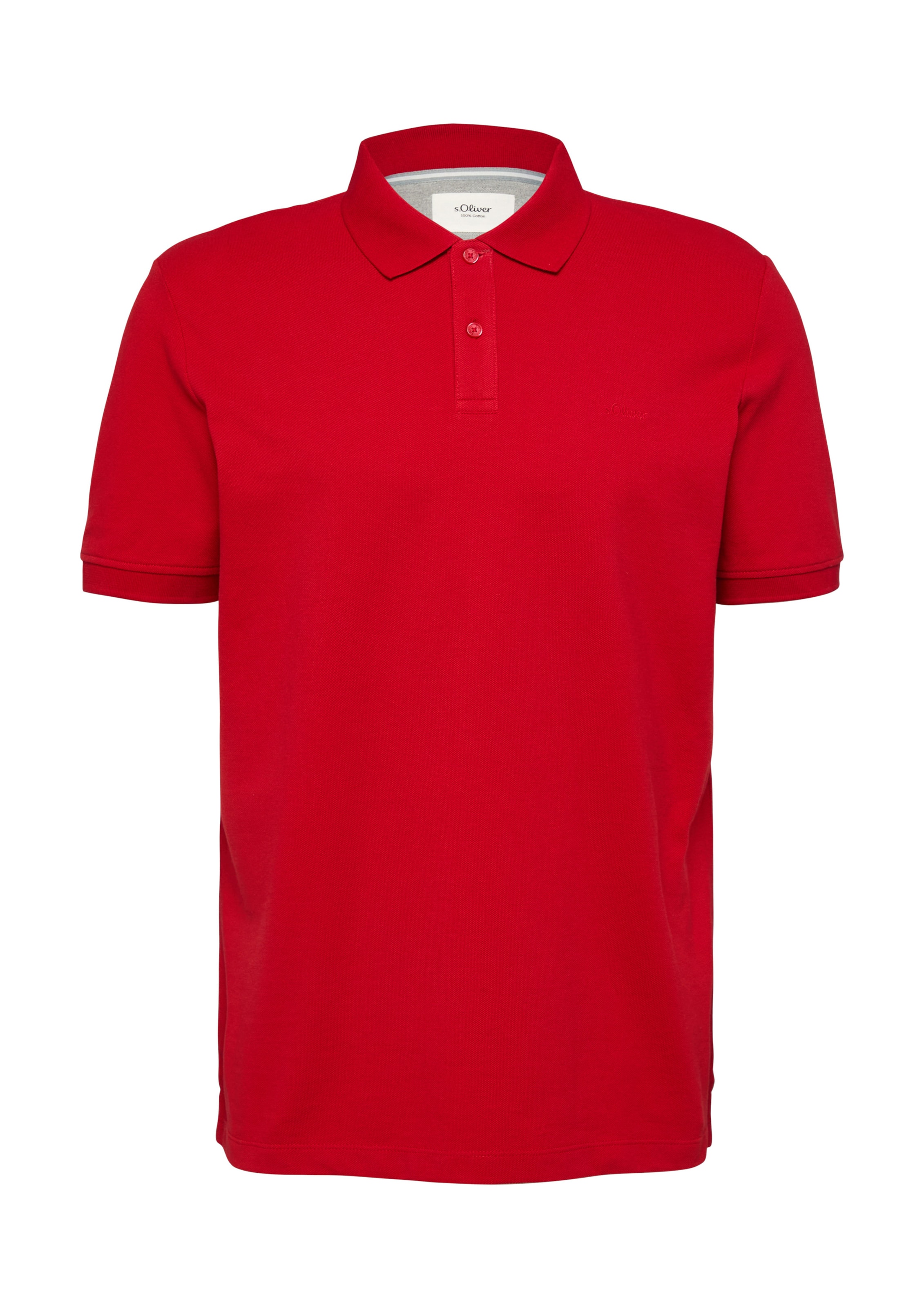 s.Oliver Shirt in Rood: voorkant