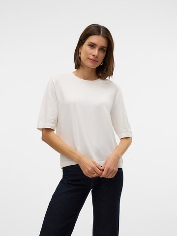 VERO MODA Tröja 'VMSilje' i vit: framsida