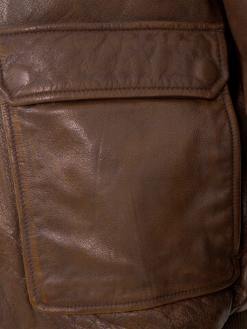 Jilani Between-Season Jacket 'KJ' in Brown