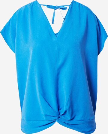 Camicia da donna di Summum in blu: frontale