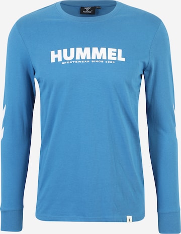 Hummel - Camiseta funcional 'Legacy' en azul: frente