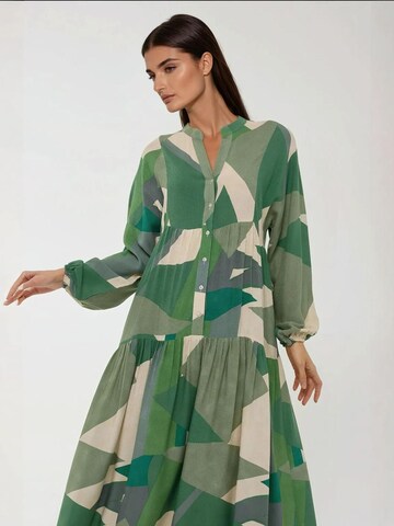 Hiccup - Vestidos camiseiros em verde