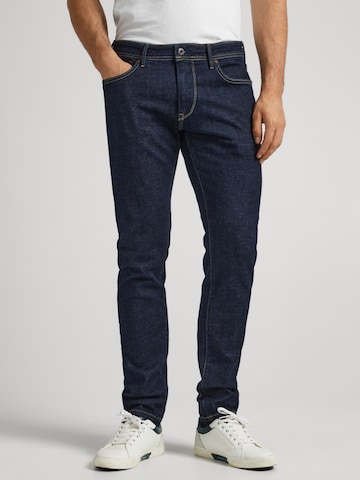 Pepe Jeans - Slimfit Calças de ganga 'Stanley' em azul: frente