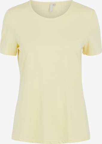 Maglietta 'Kamala' di PIECES in giallo: frontale