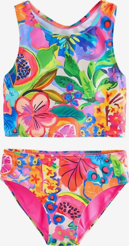Next Bustier Bikini värissä monivärinen: etupuoli