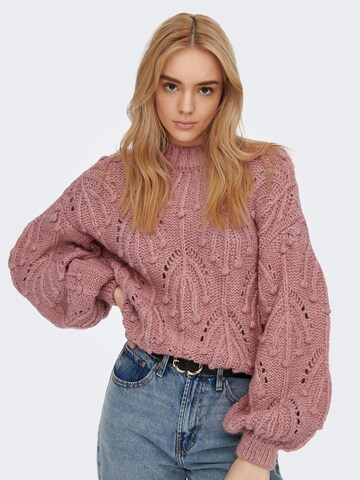 ONLY Sweater 'JANE' in Pink