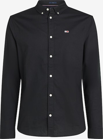 Camicia di Tommy Jeans in nero: frontale