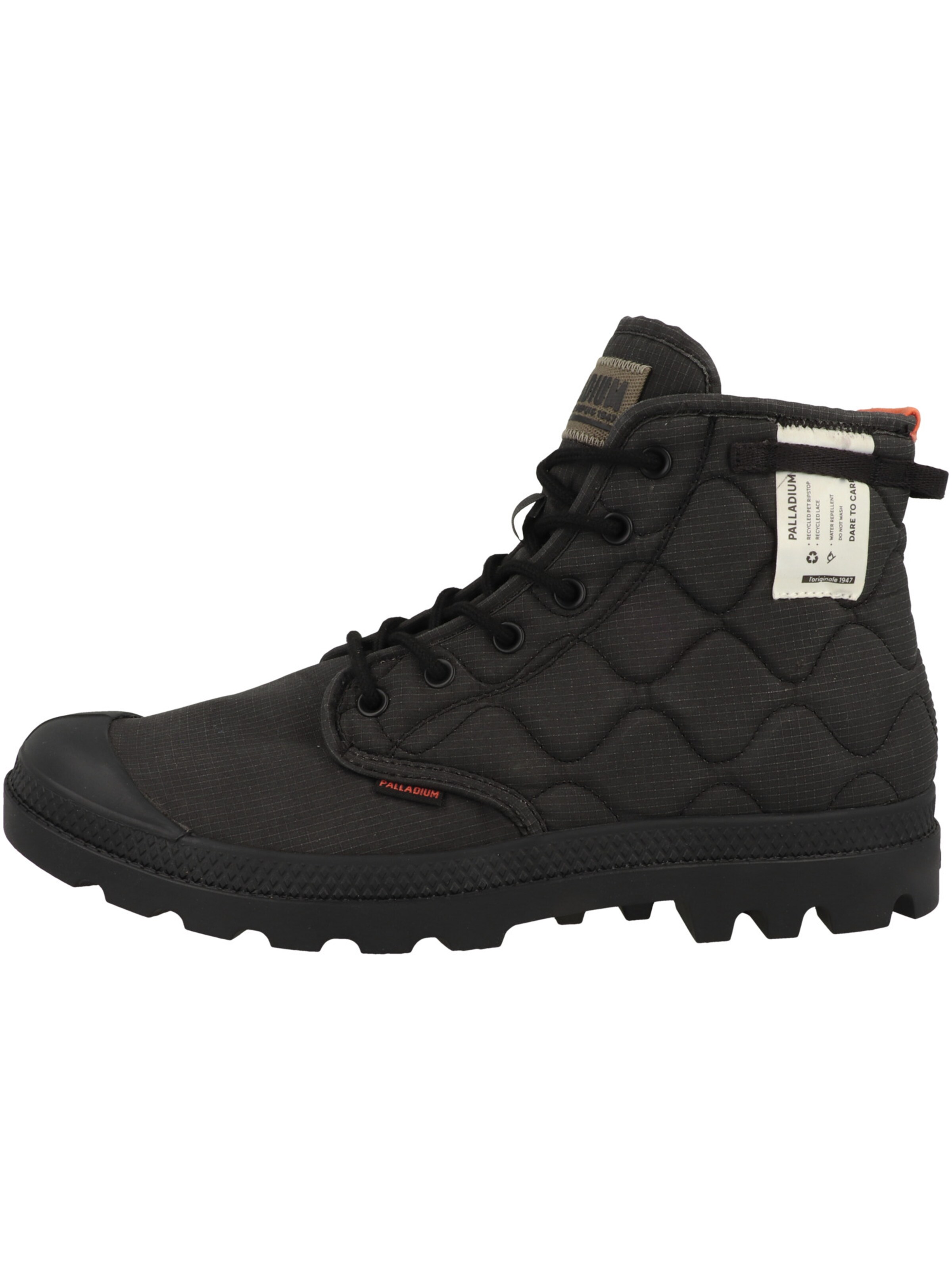 Palladium High-top trainers 'Pampa Re-Quilted' in Black