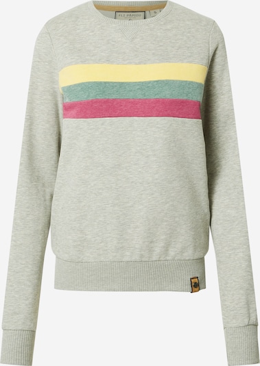 Fli Papigu Sweatshirt 'It is what it is' in graumeliert, Produktansicht