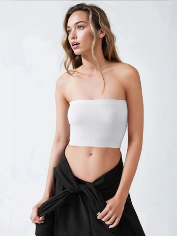 Hiccup Top 'Crop Top' – bílá