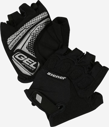 ZIENER Athletic Gloves 'COLIT' in Black: front