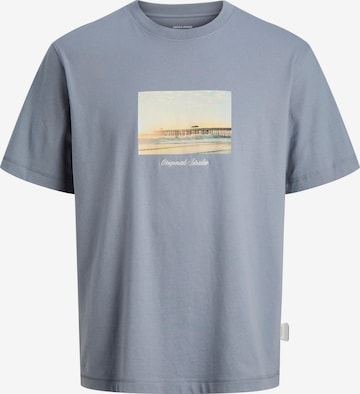 JACK & JONES T-Shirt 'JORNORREBRO' in Blau: Vorderseite