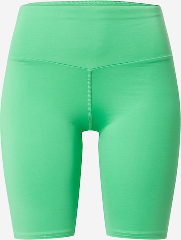Hey Honey Skinny Spodnie sportowe w kolorze zielony: przód