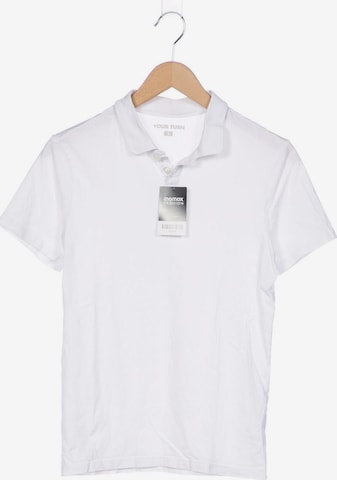 YOURTURN Shirt in XS-XXL in White: front