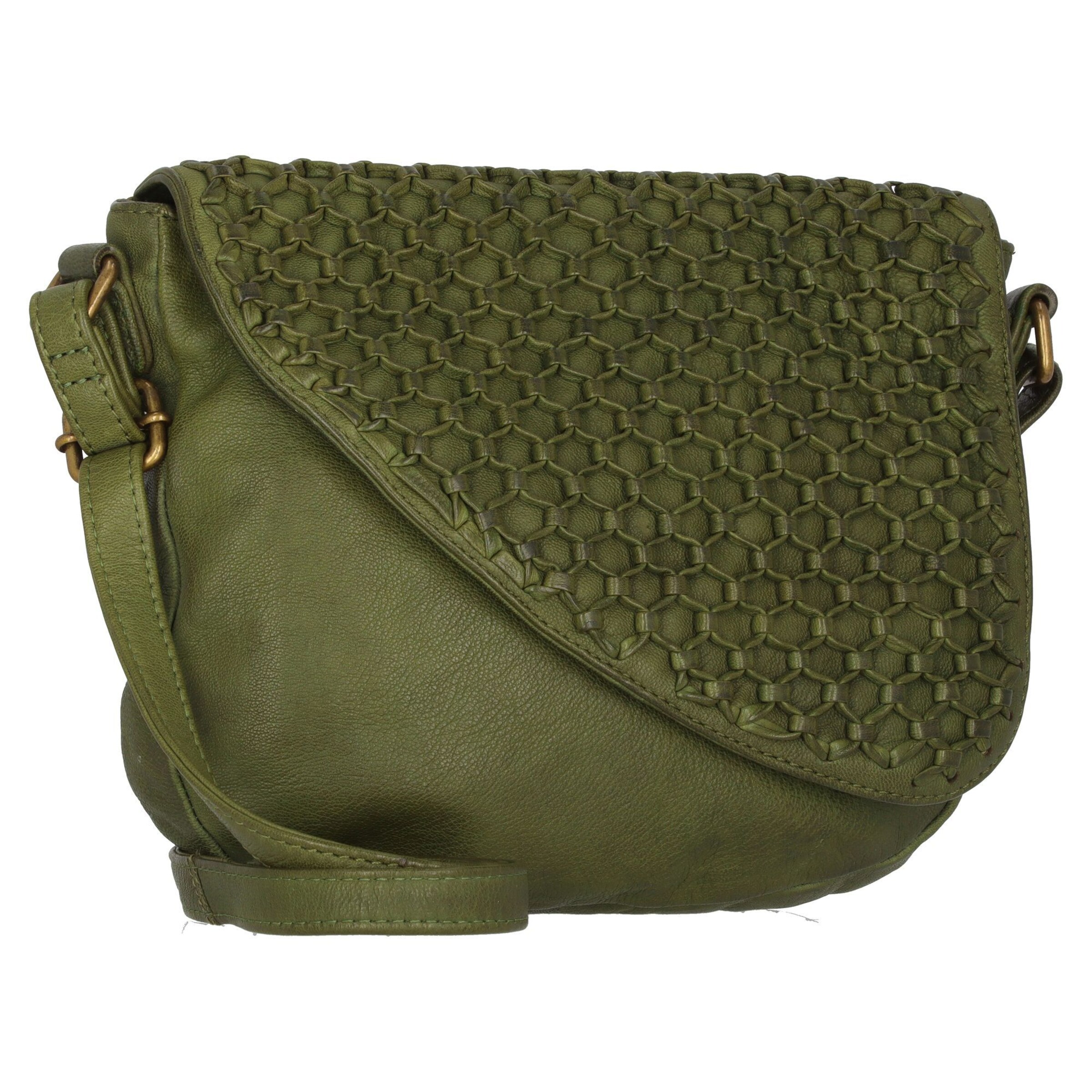 Borsa a tracolla 'Femi & Nine' di Greenland Nature in verde