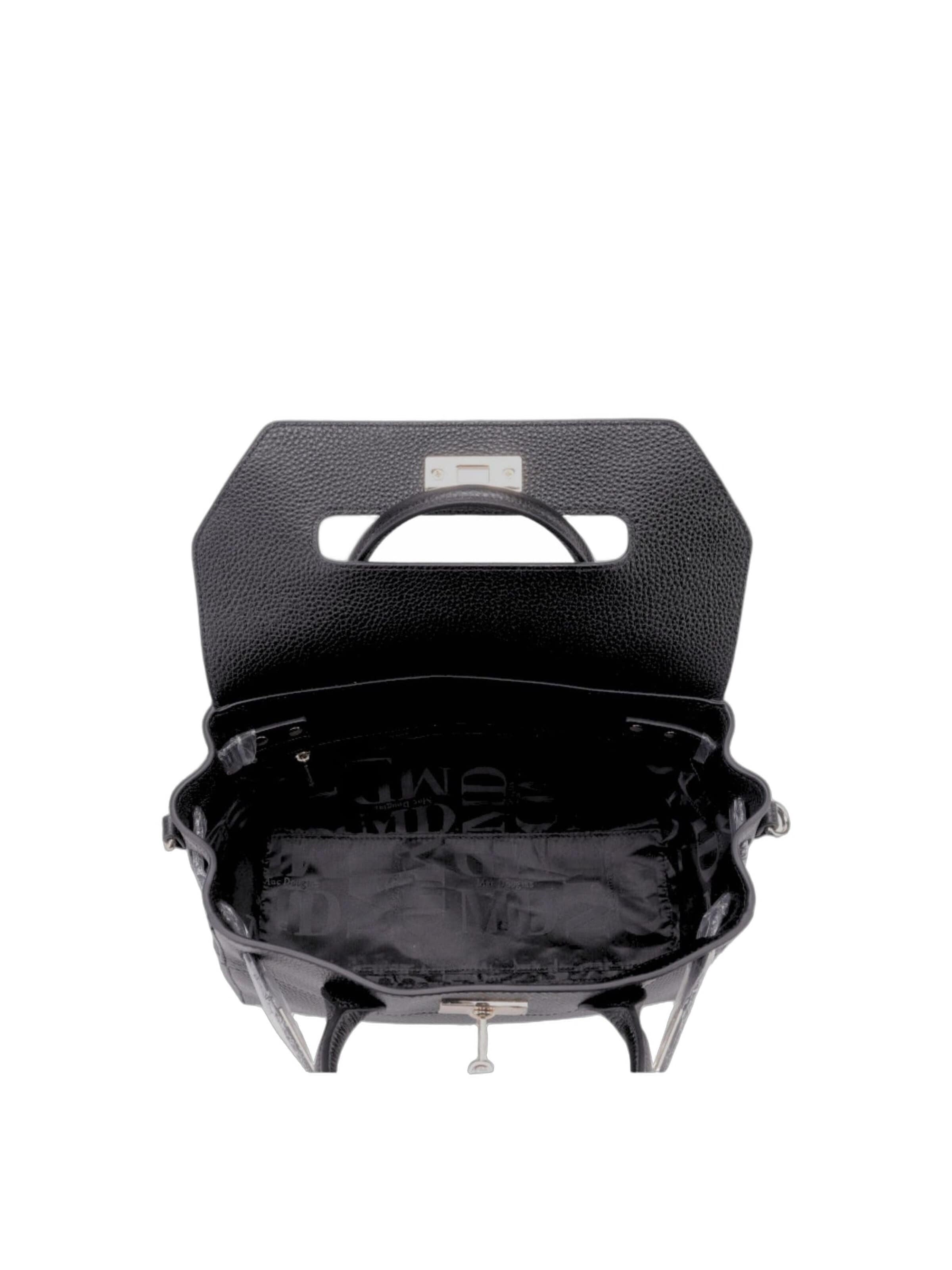 MAC DOUGLAS Handtasche 'Alba'‌ in Schwarz