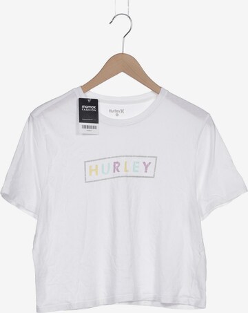 Hurley T-Shirt XL in Weiß: predná strana