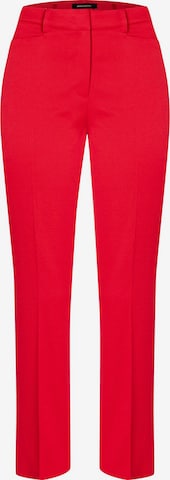 regular Pantaloni con piega frontale di MORE & MORE in rosso: frontale