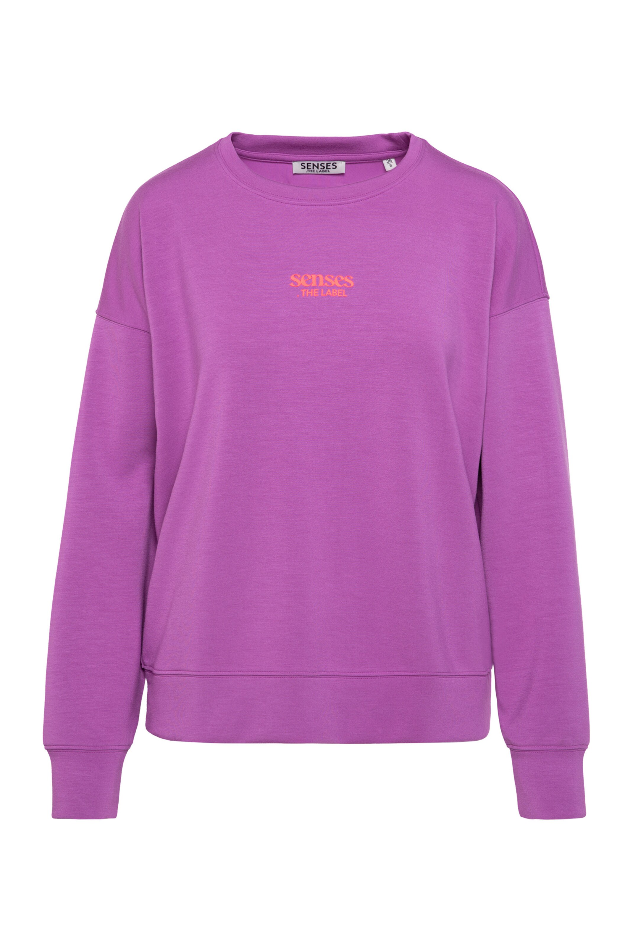 SENSES.THE LABEL Sweatshirt in XS in Purple, Item view