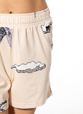 Sanetta Schlafshorts in Beige