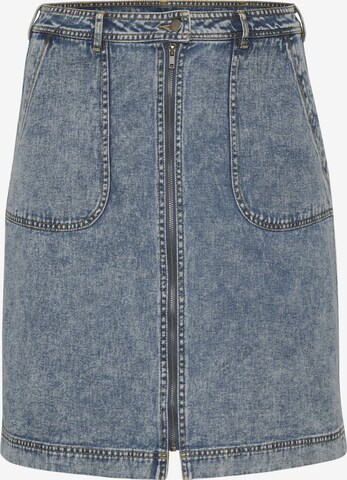 KAFFE CURVE Skirt 'Sina ' in Blue: front