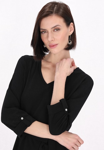 usha BLACK LABEL Jurk 'Classic Look' in Zwart
