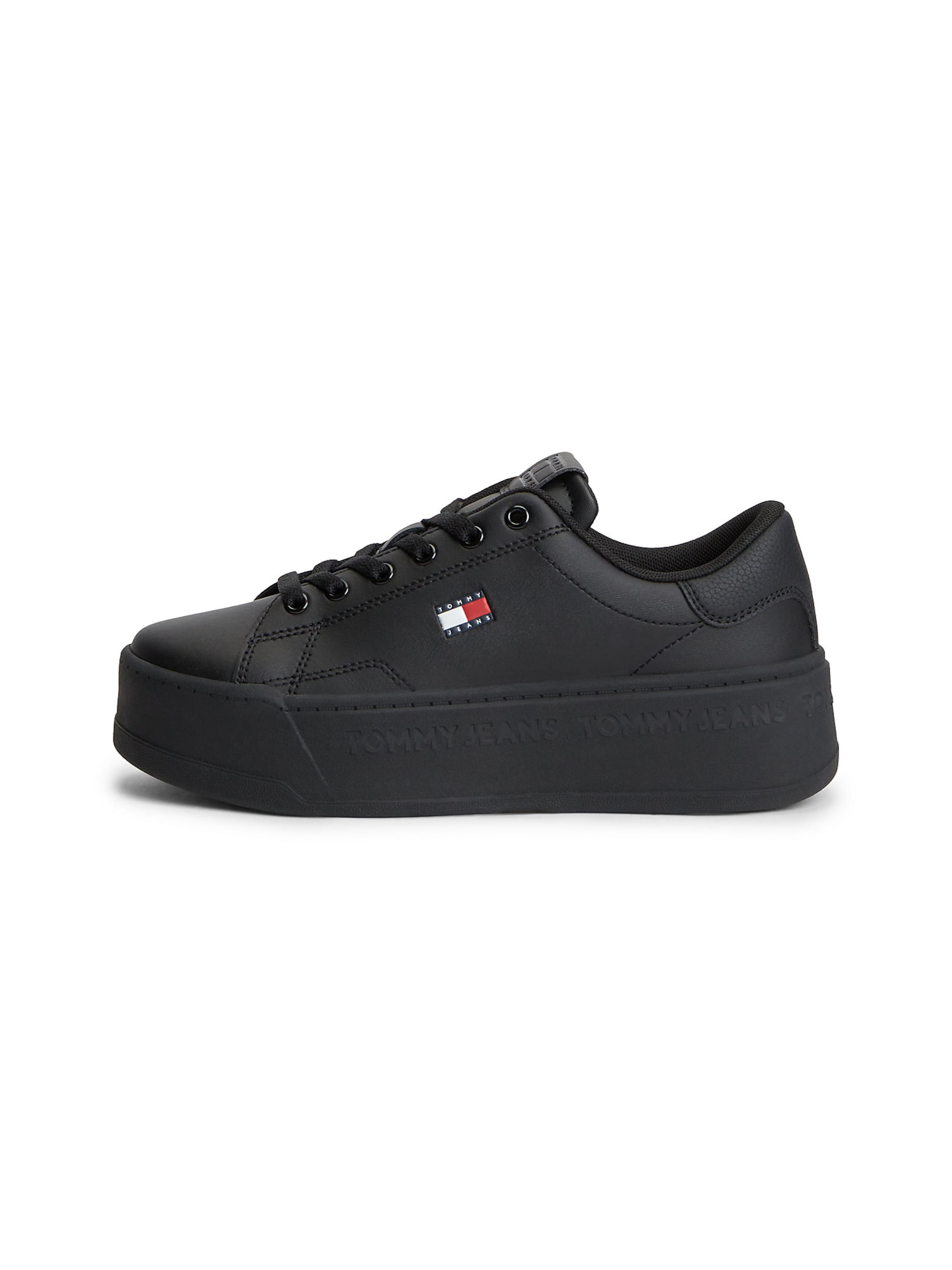 Tommy Jeans Sneaker in Schwarz: Vorderseite