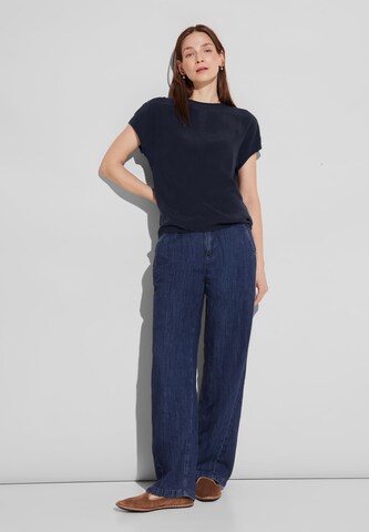 STREET ONE Bluse in Blau