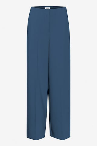SOAKED IN LUXURY Broek 'Corinne' in Blauw: voorkant